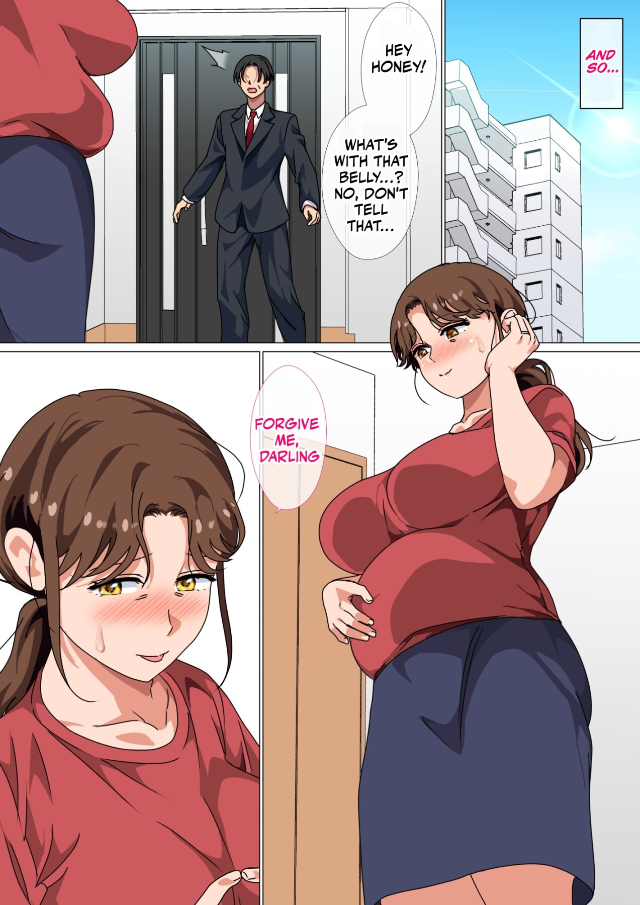 Hentai Manga Comic-It's a Mother's duty to take care of her son's Sexual Needs!-Read-44